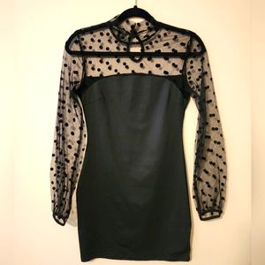 Shein dress, size S, black color